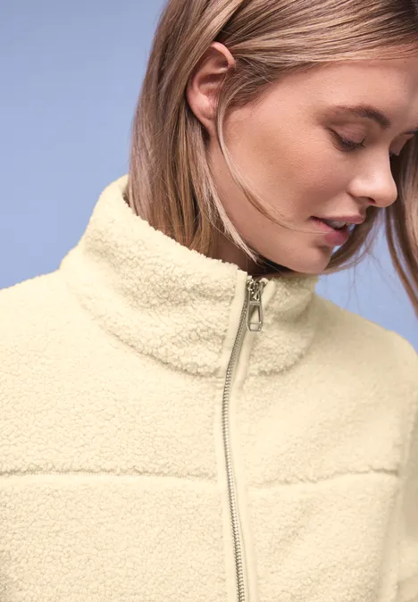 Veste douillette eggshell ecru