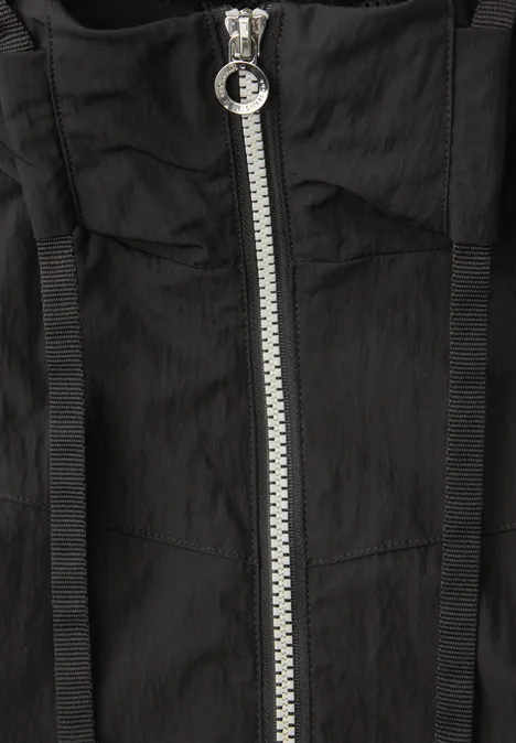 Nowoczesny Windbreaker Black Nowoczesny Windbreaker Black