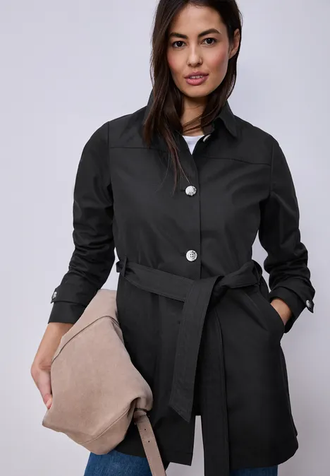 Trenchcoat Black