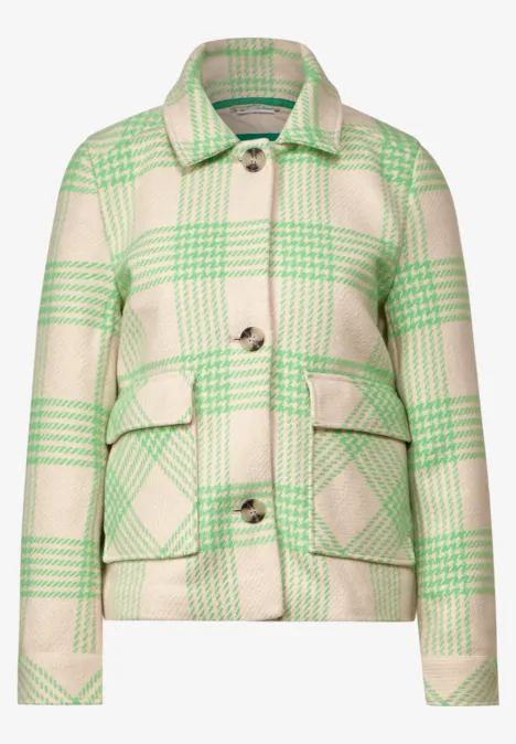 Kurze Karojacke light spring green