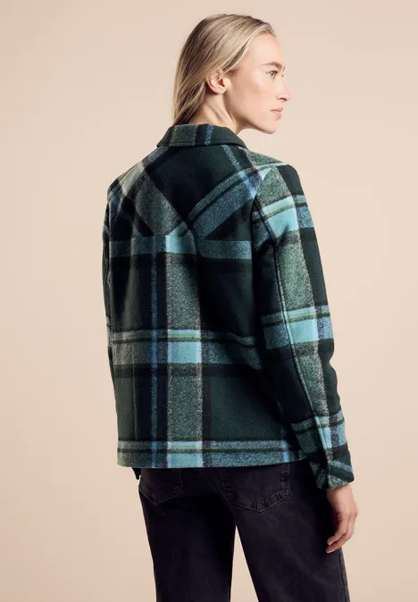 Kurze Jacke hunter green