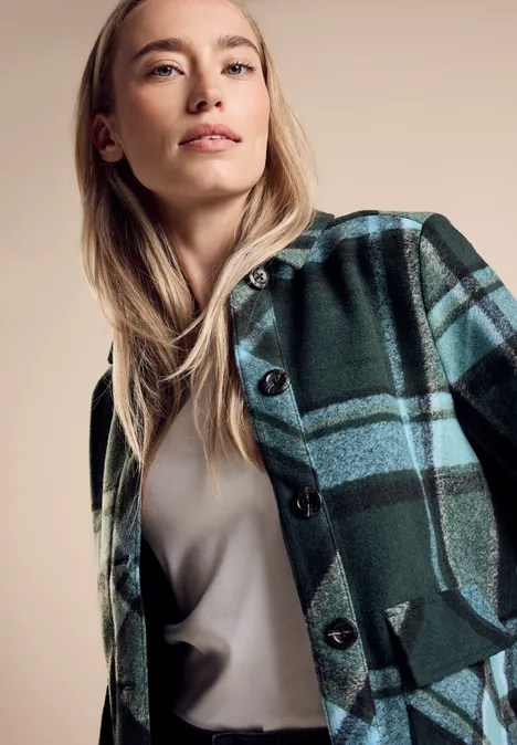 Kurze Jacke hunter green