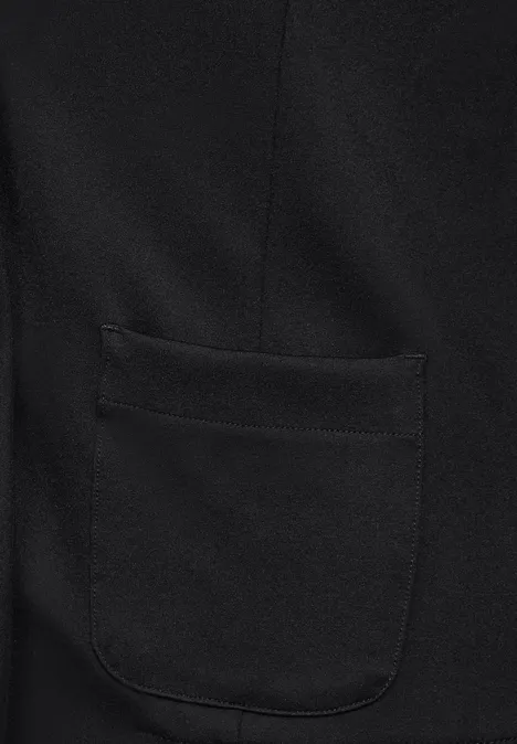 Kurzer Blazer Black