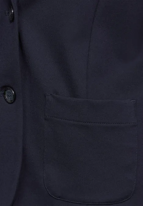 Kurzer Blazer deep blue