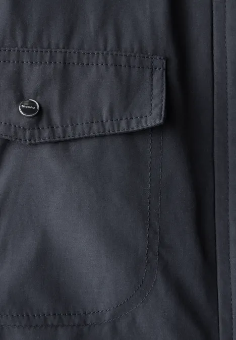 Kurze Jacke mit Stehkragen gravity blue