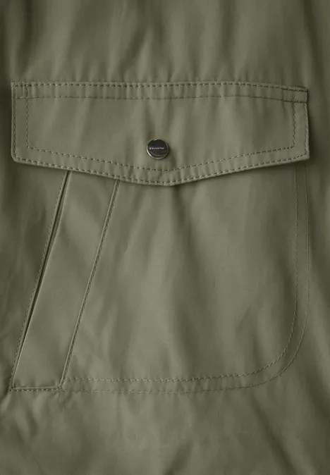 Kurze Jacke mit Stehkragen summer khaki