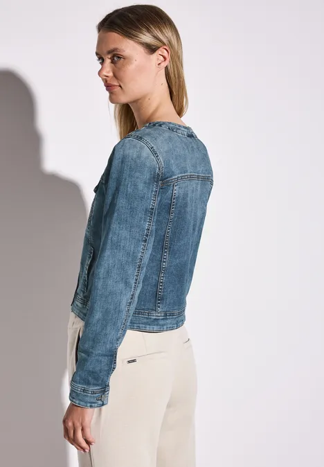Jeansjacke Mid Blue Random