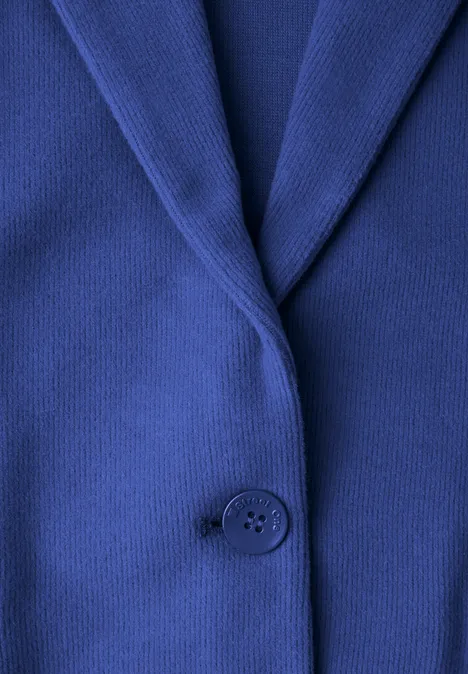 Blazer avec fronces dodger blue