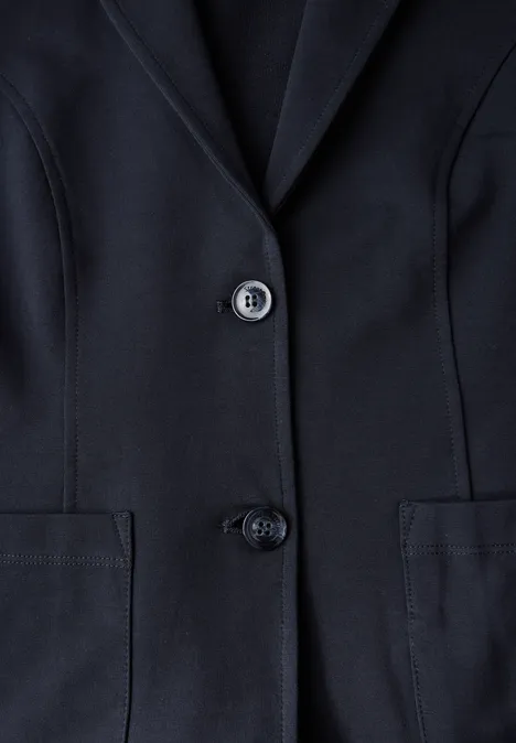 Blazer de base deep blue