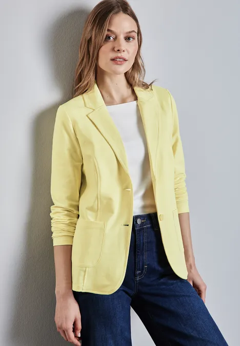 Blazer de base solar yellow