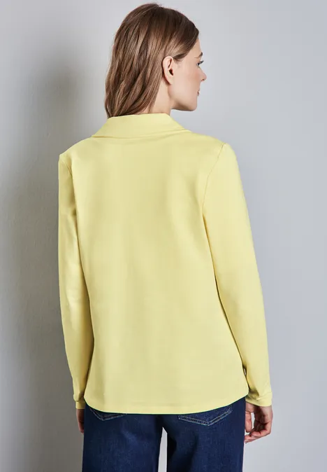 Blazer de base solar yellow