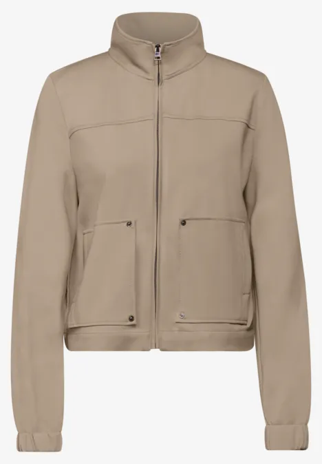 Loose Fit jasje safari beige