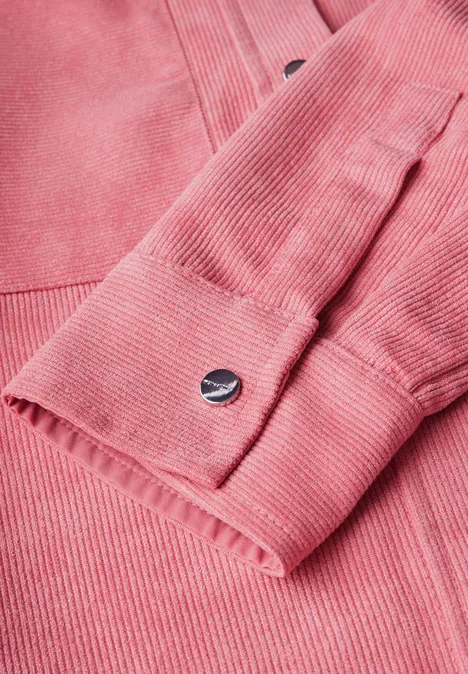 Corduroy overhemd desert berry
