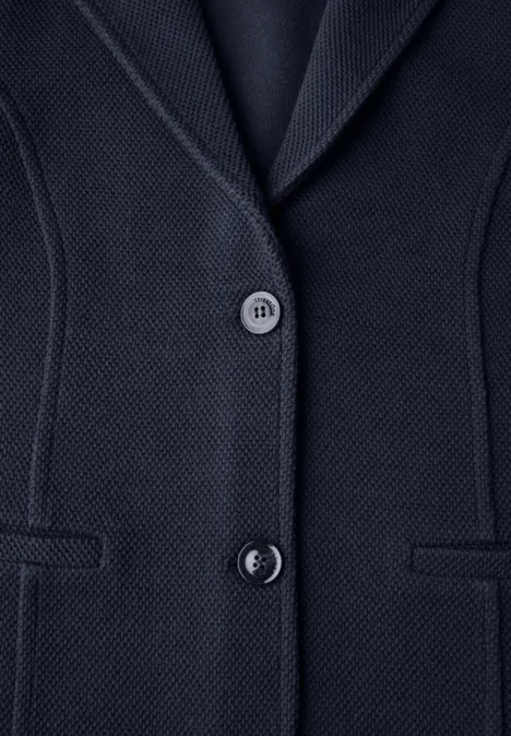 Basic Blazer deep blue