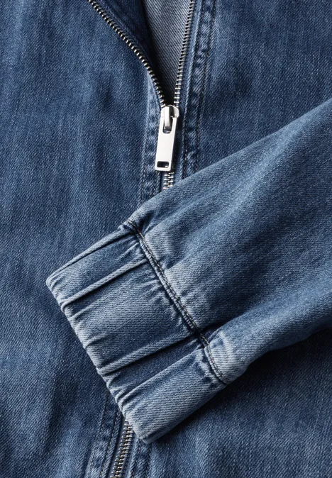 Jeans Blouson Soft Indigo Washed