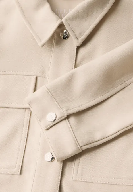 Kort twill jack barley beige