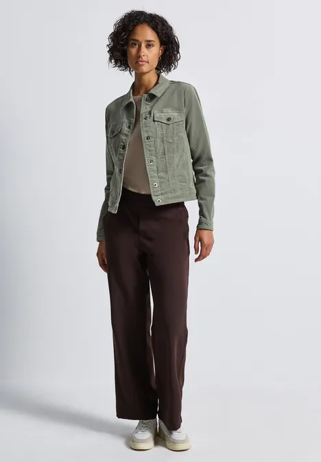 Mini-Cord Jacke Fresh Sage