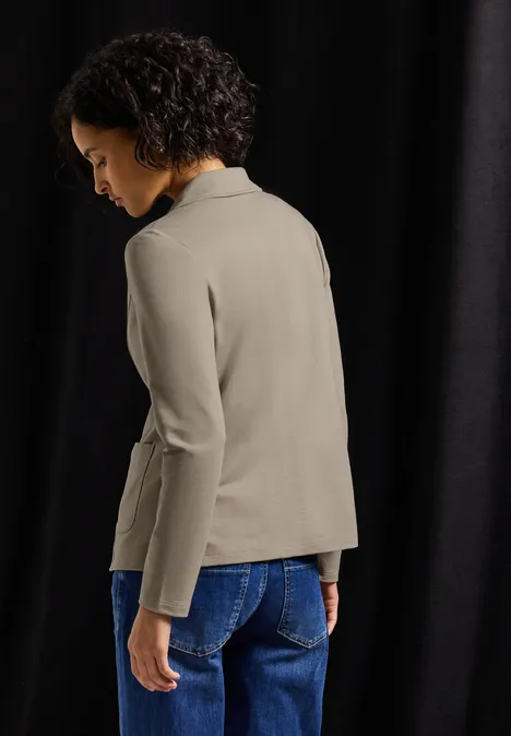Basic Blazer mocha dream mel.