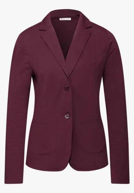 Basic Blazer noble red
