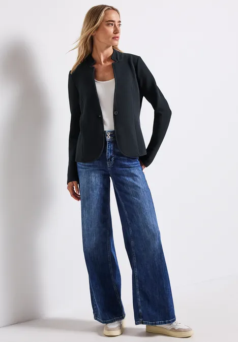 Jacquard Blazer deepwater blue