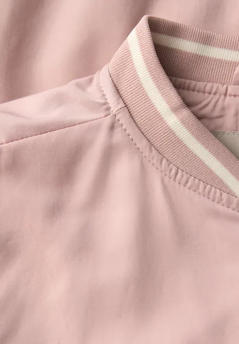 Satin Blouson faded rose