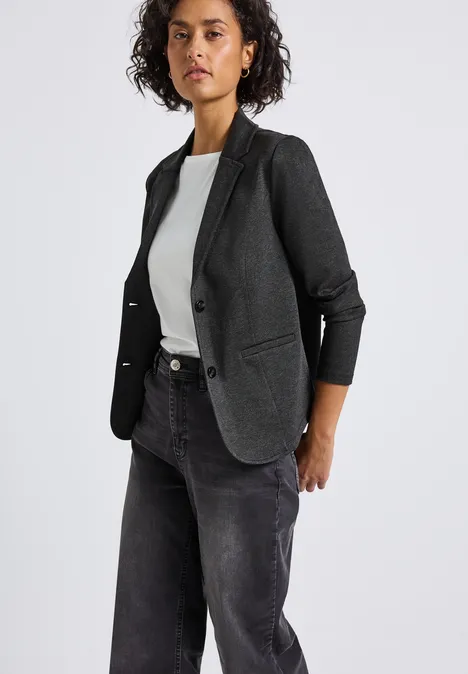 Basic Blazer Black