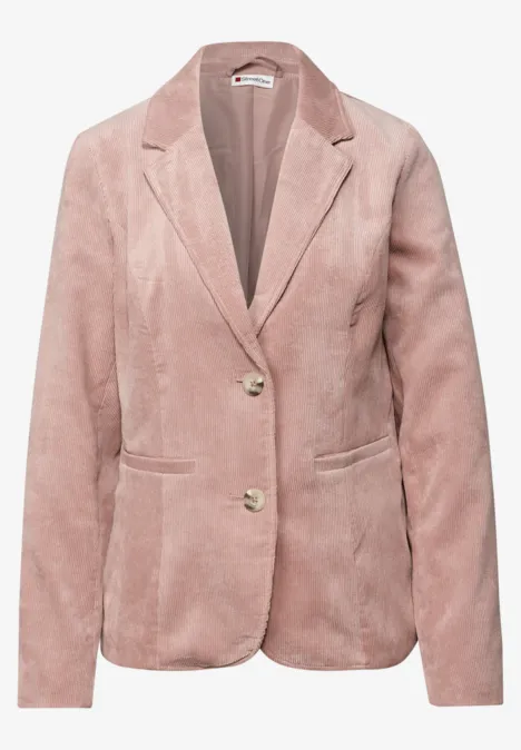 Cordblazer faded rose