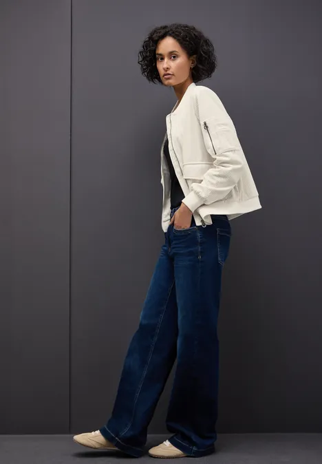 Softer Cord-Blouson soft beige
