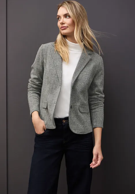 Basic Blazer Black