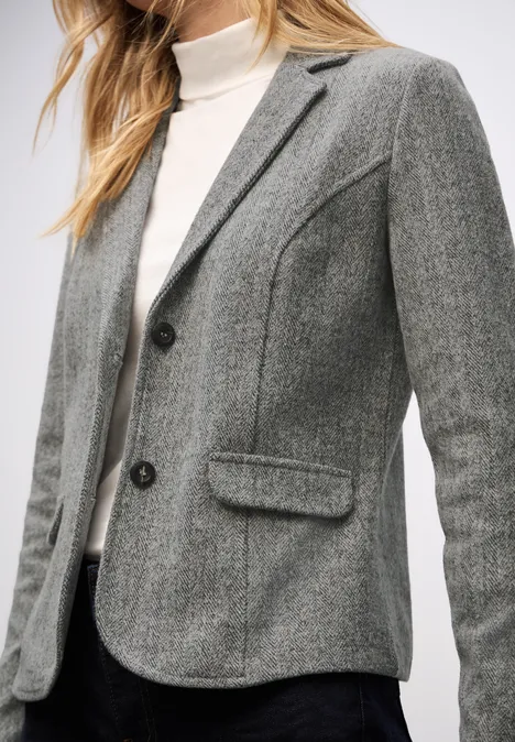 Basic Blazer Black