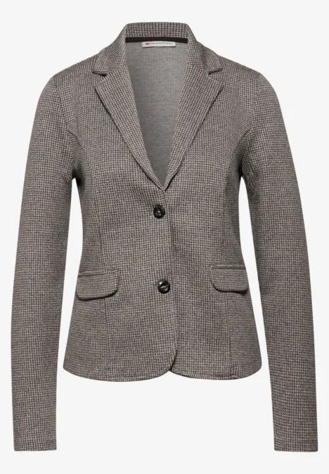 Basic Blazer darkest brown