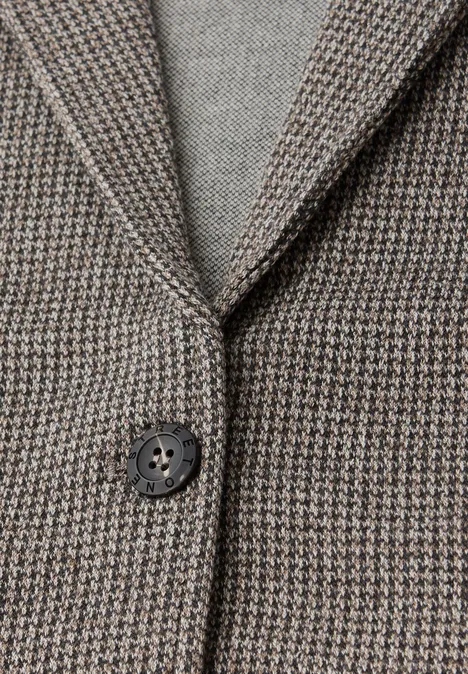 Basic Blazer darkest brown