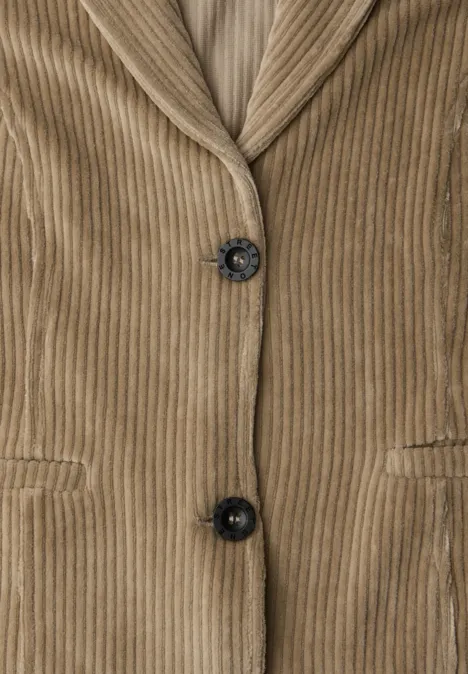 Softer Cordblazer mocha glow