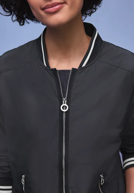 Blouson court Skyfall Blue