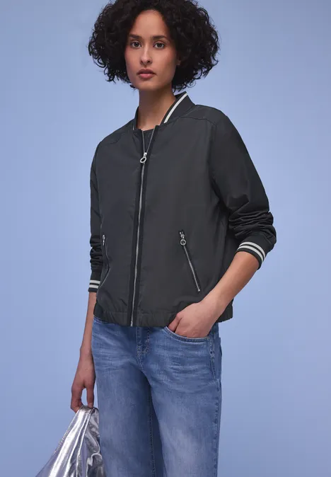 Blouson court Skyfall Blue