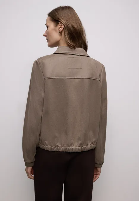 Kort velours jack light terra mocha