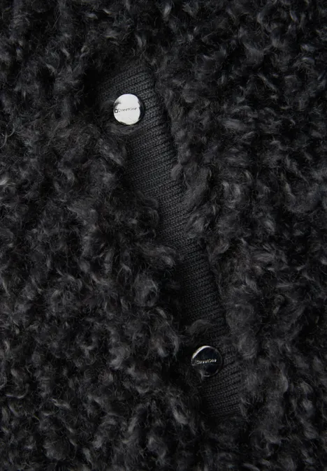 Fake Fur Blouson gravel grey Fake Fur Blouson gravel grey