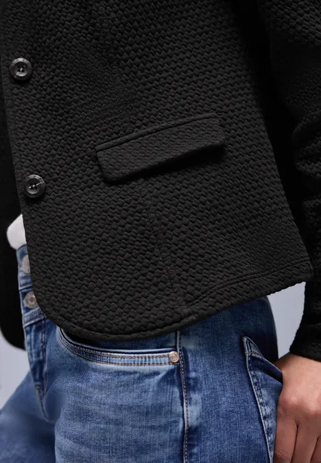 Strukturblazer Black