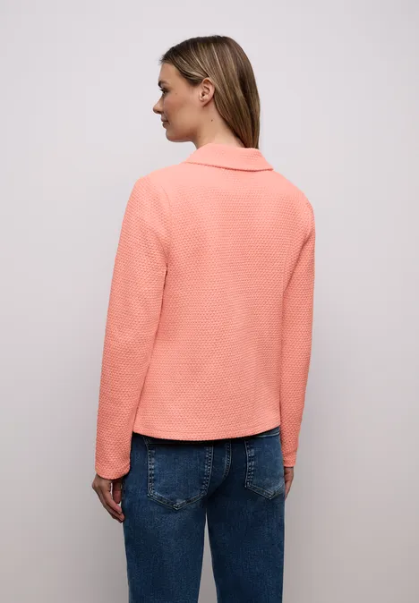 Strukturblazer light apricot