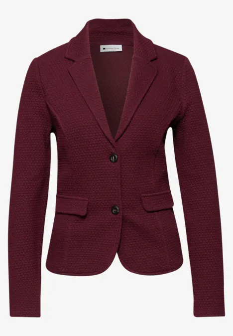 Strukturblazer truffle red Strukturblazer truffle red