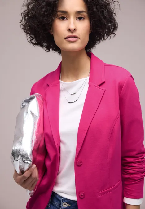 Blazer de base magenta dream