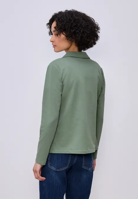 Blazer de base dark serene green