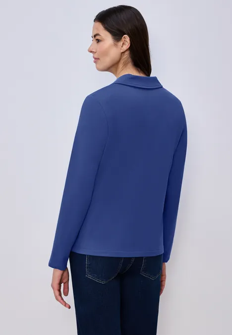 Blazer de base amparo blue