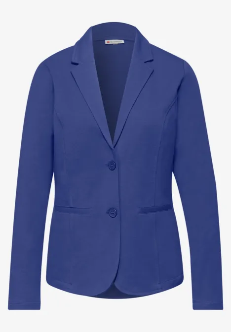 Basic Jersey Blazer amparo blue