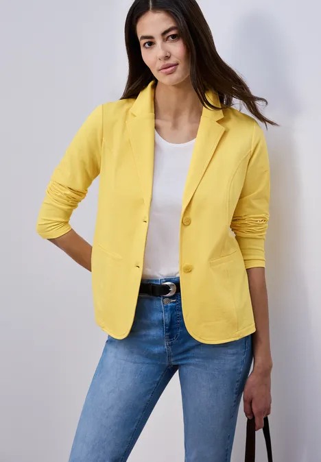 Blazer de base bloom yellow