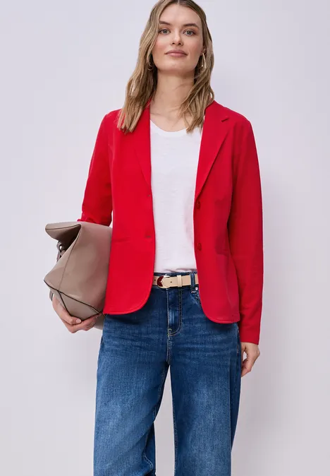 Blazer de base salsa red