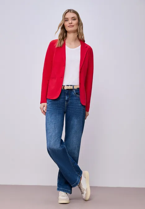 Blazer de base salsa red