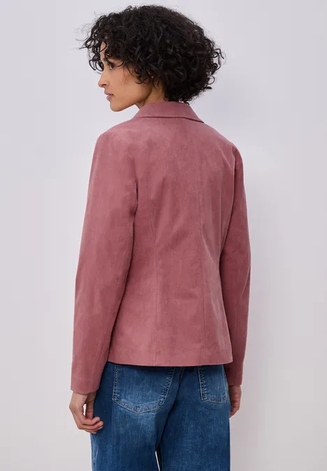 Lange blazer burnt blush
