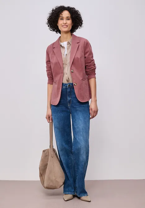 Lange blazer burnt blush