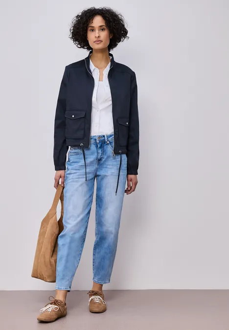 Veste avec cordon de serrage shadowed navy